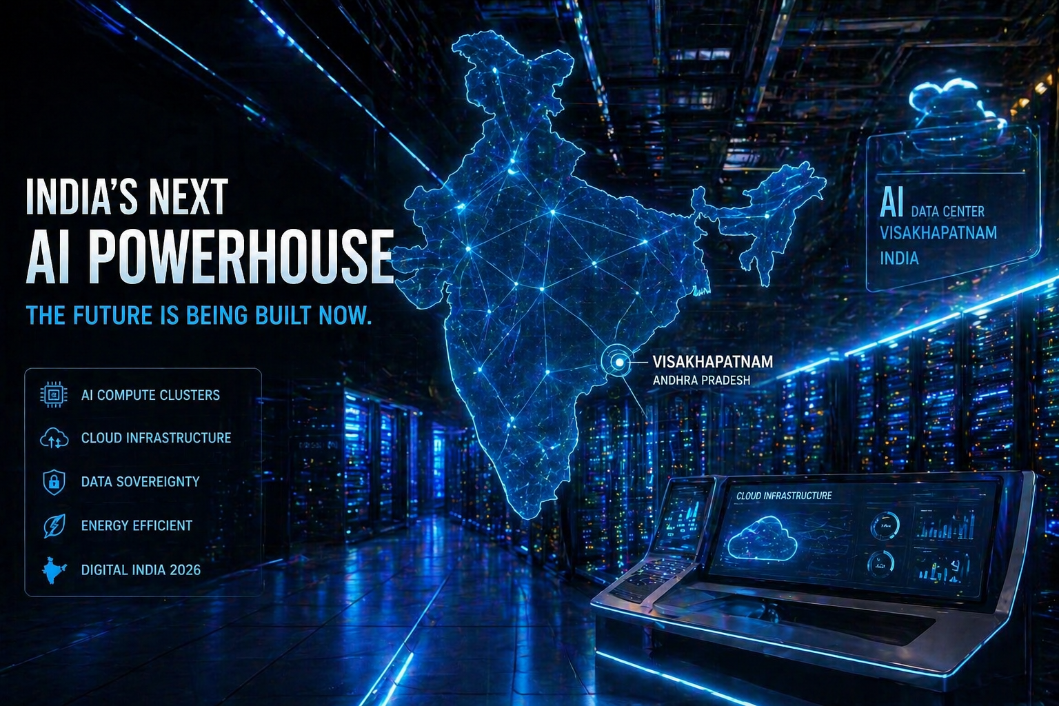 Google Cloud India AI Hub — भारत का Digital Future अब Vizag से बनेगा