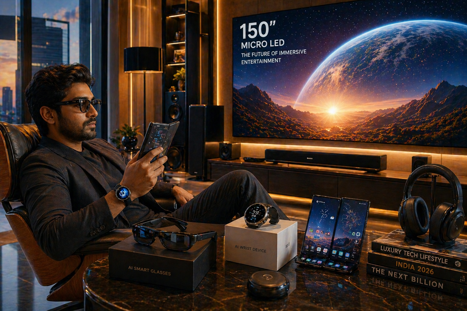 India के 'Tech Guru' का बड़ा खुलासा! Foldable Phones, AI Gadgets और ₹18,000 का Phone — जो 5 Gadgets बदलेंगे आपकी ज़िंदगी!