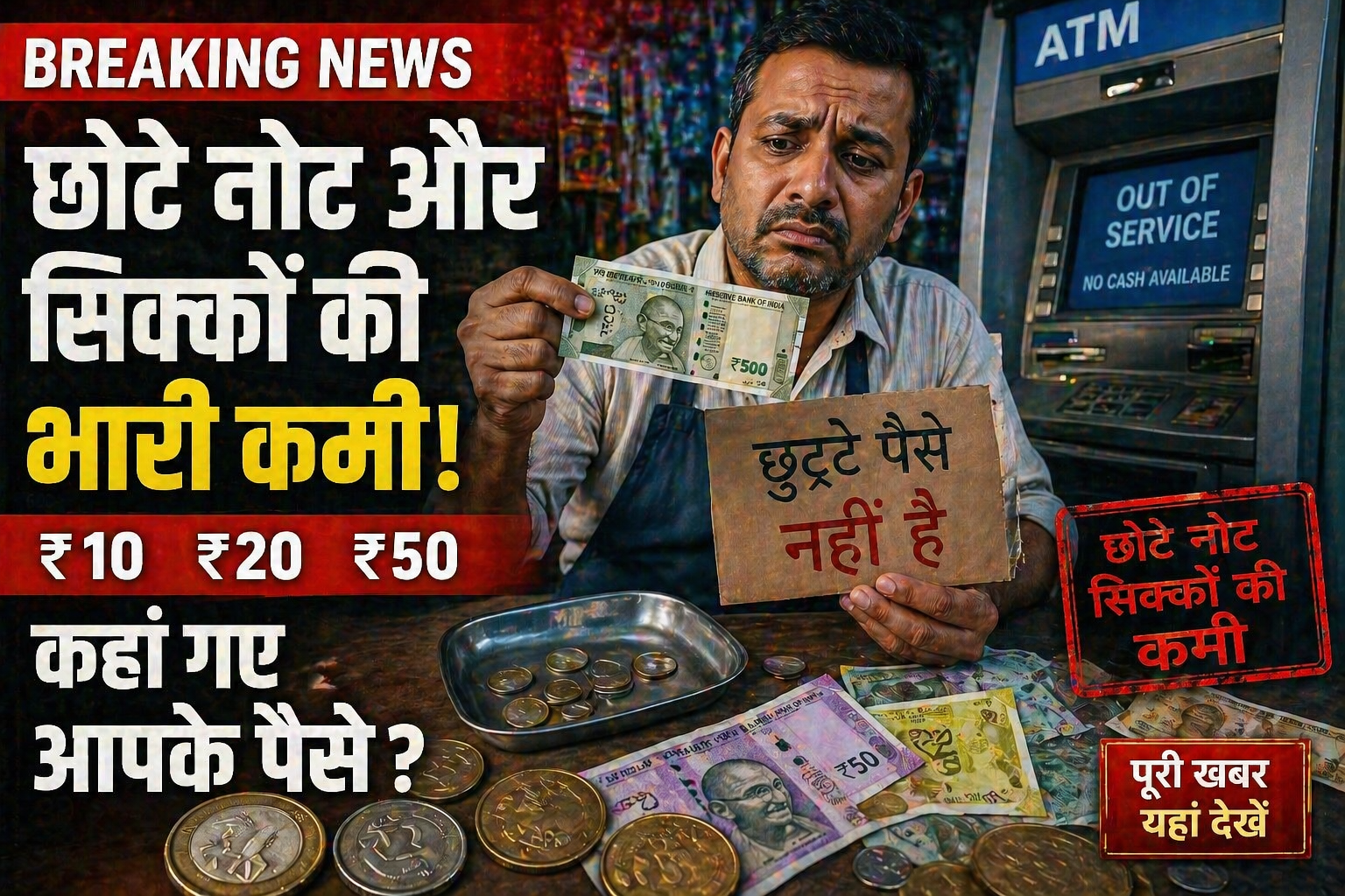 SBI Report: देश में “छोटे पैसे” की कमी पर बड़ा खुलासा, RBI ला रहा नया समाधान